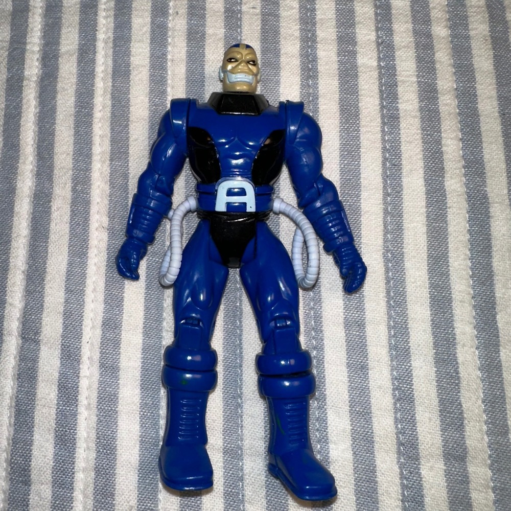 Toy Biz Marvel 1991 X-Men Uncanny Apocalypse Action Figure Blue 5 Inch Vintage